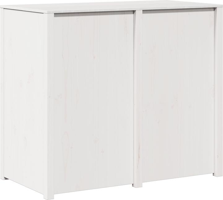 Immagine prodotto VidaXL Armadio cucina da esterno bianco 106x55x92 cm in legno di pino massiccio