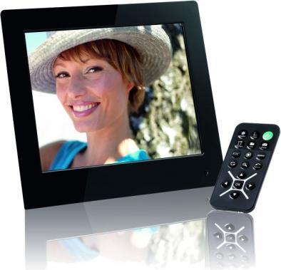 Produktbild Intenso Photobase 8", JPEG, Schwarz (8", 800 x 600 Pixel)