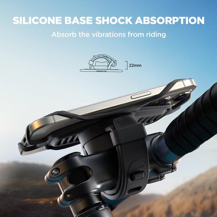 Image du produit Joyroom Support de téléphone en silicone pour vélo
