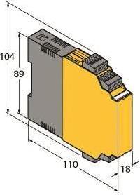 Actual product image Turck Isolating Switching Amplifier IM1-121EX-R
