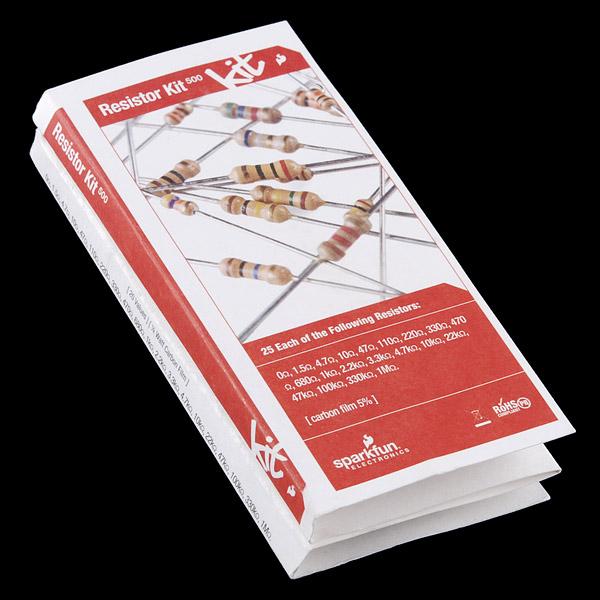 Produktbild SparkFun Widerstandsset (Kohleschichtwiderstände 0.25W)