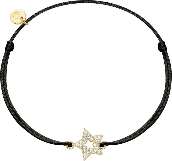 Produktbild Glanzstücke München Textilarmband Stern - 36444 (22 cm, Sterling Silber)