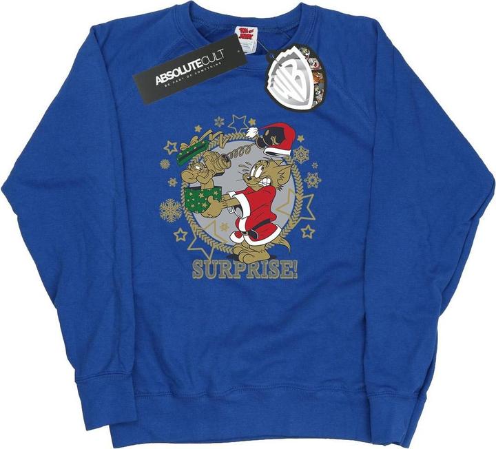 Tom & Jerry Christmas Surprise Sweatshirt (L)