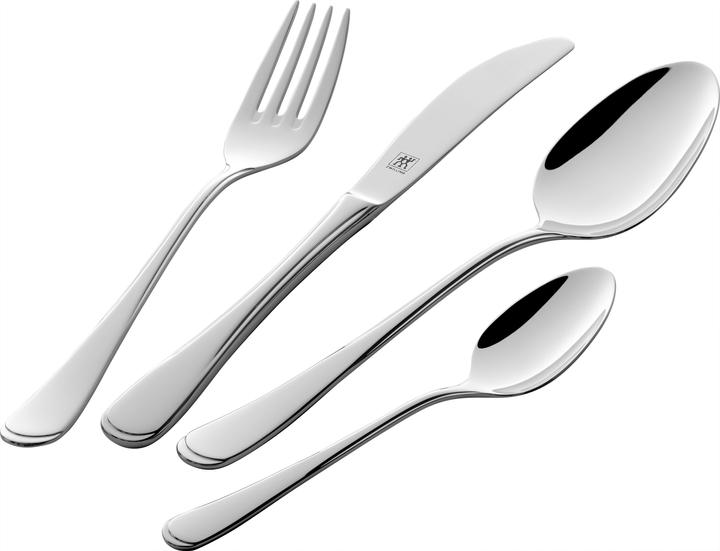 Produktbild Zwilling 6 kuverter - Rustfrit stål - Blank (24 Stück, Besteck Set)