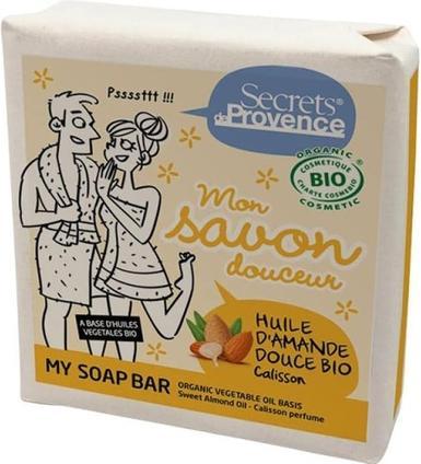 Secrets de Provence Sanfte BIO-Seife Mandel & Calisson - 100g - (Flüssigseife)