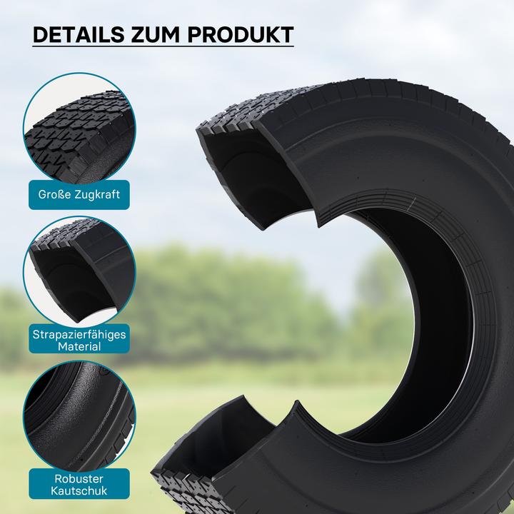 Produktbild Wiltec Mantel für Rasenmäherreifen 15x6.00-6 4pr Reifendecke Reifenmantel Reifen (Rasenmäher, Gartenmaschinen Ersatzteile)