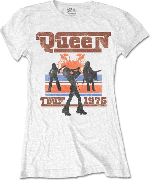 Immagine prodotto Queen 1976 Tour Maglietta Profilo Donna (L)