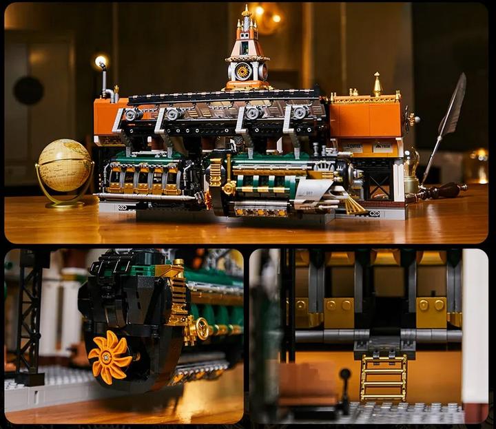 Actual product image Pantasy Steampunk Series Railway Station