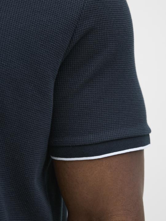 Actual product image Jack & Jones Plus Size Logo Poloshirt Poloshirt (3XL)