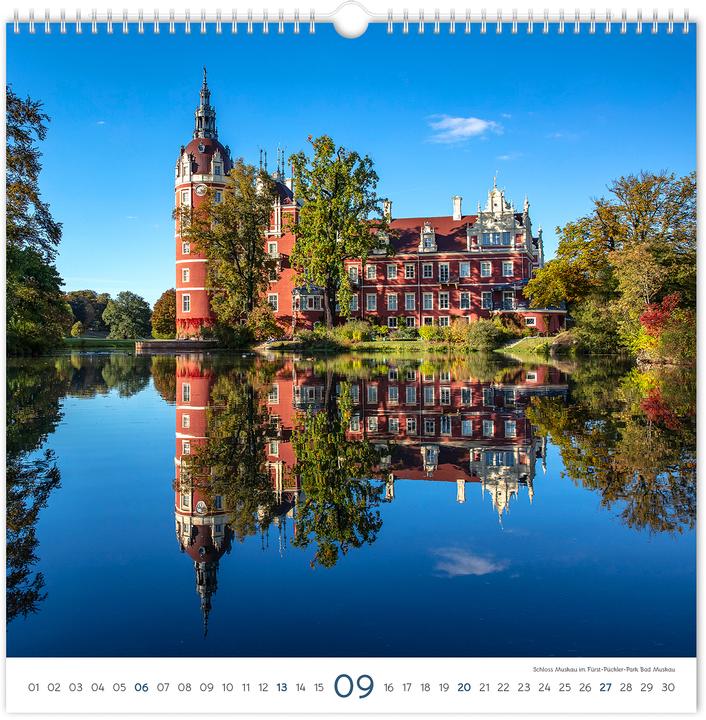 Produktbild Kalender Burgen und Schlsser Sachsen 2026 (30 x 30 cm, Deutsch)