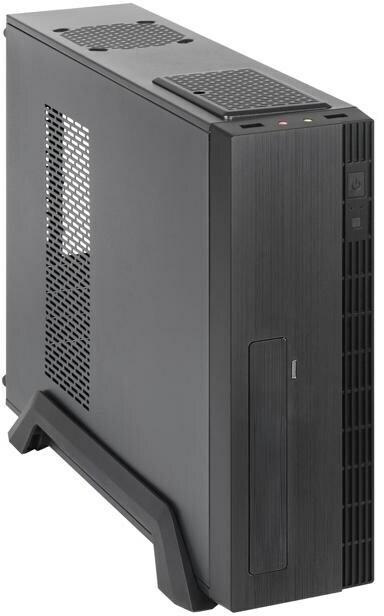 Produktbild Chieftec UE-02B Computergehäuse - Computergehäuse (Mini-Tower, PC, Metall, Micro-ATX, Schwarz) (mATX, Mini-ITX)