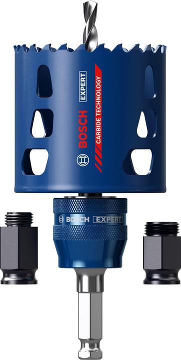 Bosch Professional Zubehör EXPERT Tough Material Lochsäge-Starter-Set, 68 x 60 mm (68 mm)