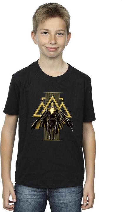 Produktbild Black Adam Rising Golden Symbols TShirt Jungen (116)