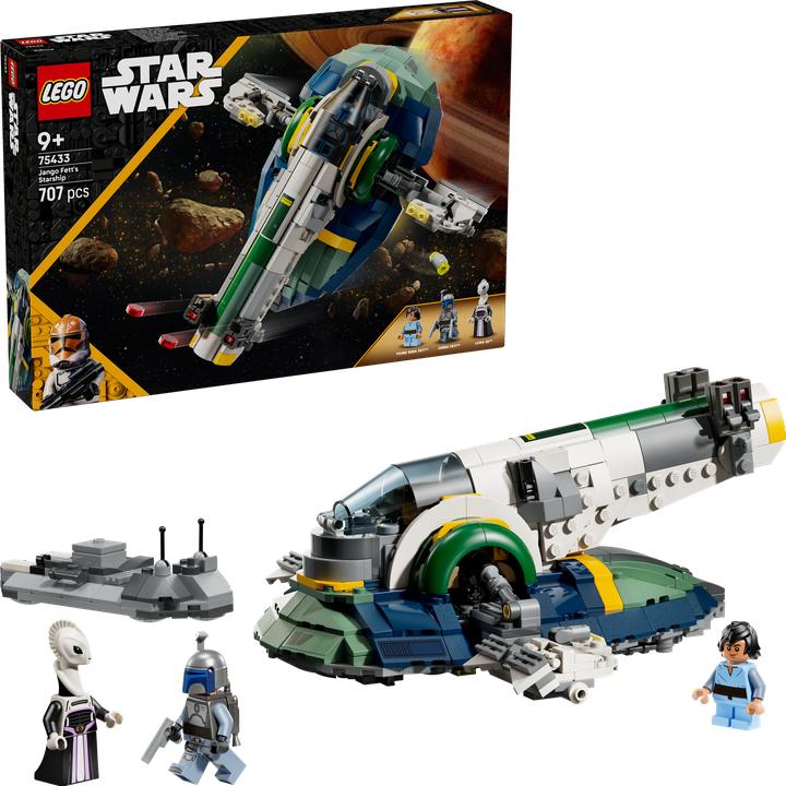 Actual product image LEGO Jango Fett's starship (75433, LEGO Star Wars)