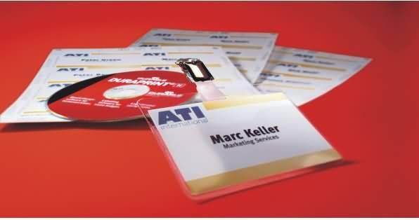 Actual product image Durable Nameplate set