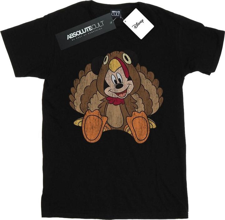 Disney Mickey Mouse Thanksgiving Turkey Costume TShirt (4XL)
