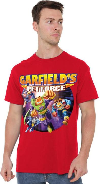 Immagine prodotto Garfield Pet Force Four Maglietta Uomo (L)