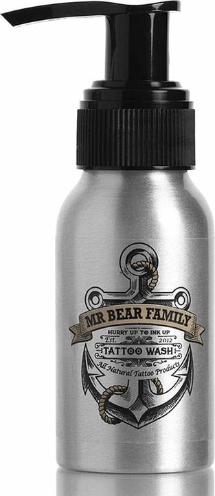 Immagine prodotto Mr. Bear Family Lavaggio dei tatuaggi (50 ml, Shampoo liquido)