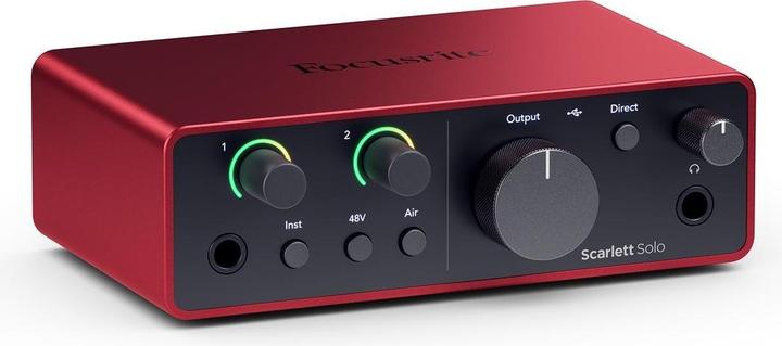 Focusrite Scarlett Solo - Quarta Generazione (USB)