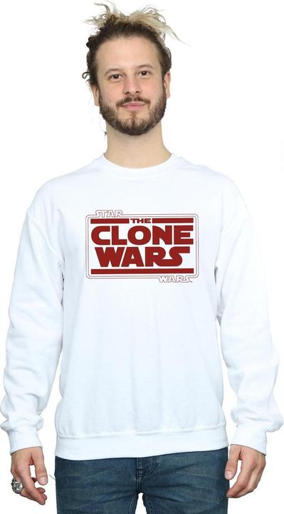 Star Wars Clone Wars Logo Sweatshirt (L)