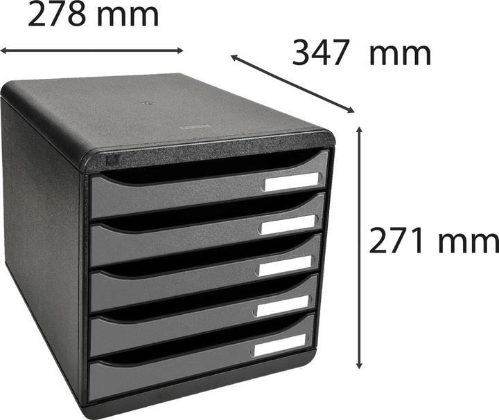 Image du produit Exacompta Boîtes empilables (A4+)