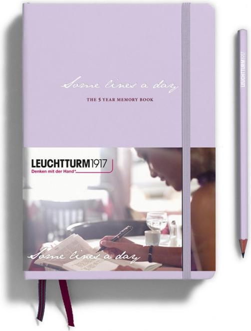 Actual product image Leuchtturm1917 Five-year book (A5, Lined, Hardcover)