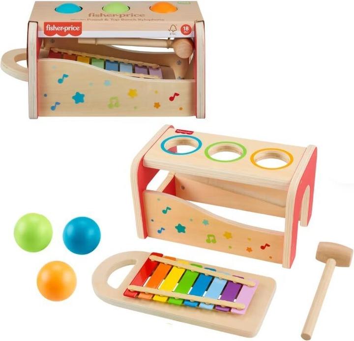 Productafbeelding Fisher-Price Xylofoon met hamerspel