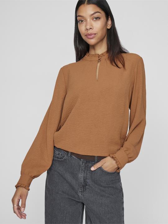 Produktbild Vila High Neck Oberteil mit langen Ärmeln (40)