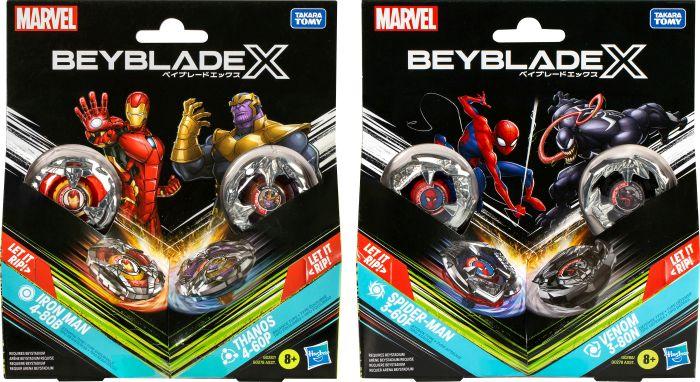 Actual product image Hasbro Bey Bbx Marvel Collab assisted