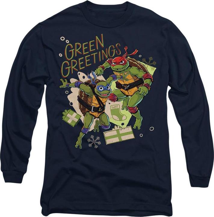 Teenage Mutant NT Christmas Greetings TShirt (S)