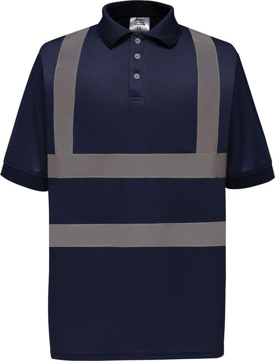 Yoko Erwachsene HiVis KurzarmPoloshirt
