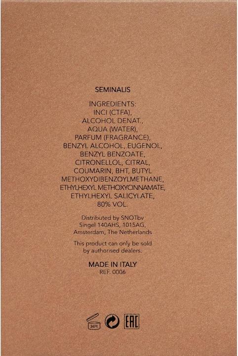 Immagine prodotto Orto Parisi Seminalis (Eau de parfum, 50 ml)