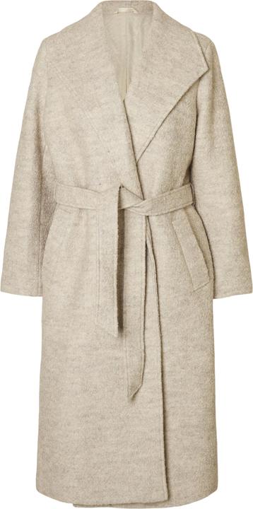Actual product image Selected Femme Slfrosa Boucle Wool Blend Coat Noos (40)