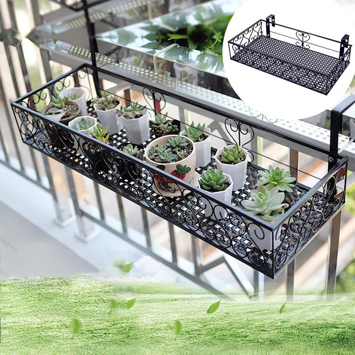Produktbild Pealov Blumentopfhalter Balkon Metall 60x20x12cm