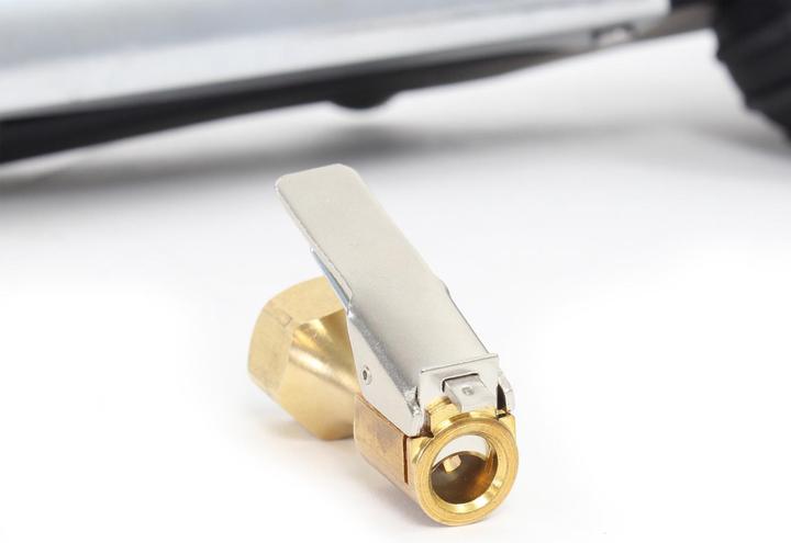 Produktbild Wiltec Digitale Reifenfüllpistole 0-10bar Reifenfüllgerät Druckluft Messgerät