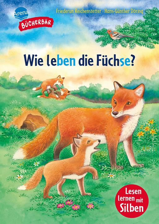 Produktbild Arena Sachwissen für Erstleser – Wie leben die Füchse? (Deutsch, Reichenstetter, Friederun/Döring, Hans-Günther, 2025)