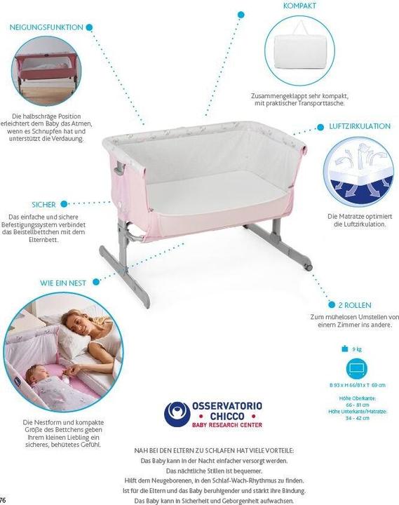 Actual product image Chicco Next2me