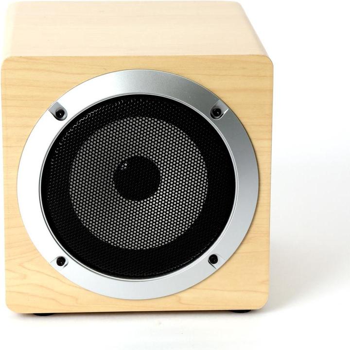 Produktbild Omega OG60W Tragbarer Lautsprecher Tragbarer Mono-Lautsprecher, Holz (11 h, Akkubetrieb)