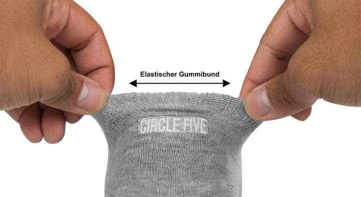 Produktbild Circle Five 6 Paar Füsslinge mit Silikongrip (6er Pack, 47 - 50)