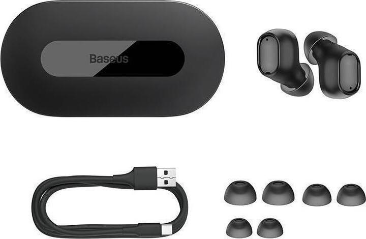 Immagine prodotto Baseus Auricolari wireless Bowie EZ10 (nero) (5 h, Cablato)