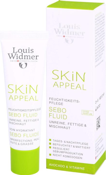 Actual product image Louis Widmer Skin Appeal Sebo Fluid (30 ml, 24h cream)