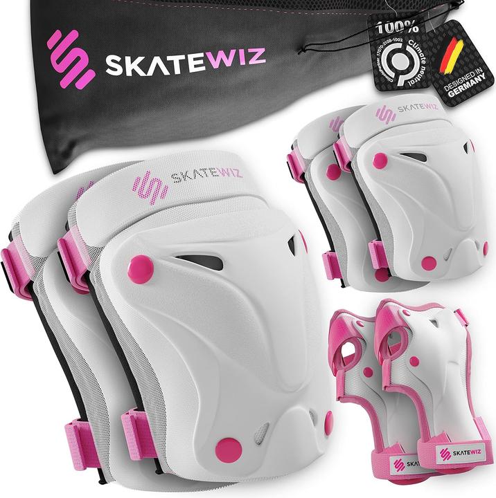 Produktbild Skatewiz Kinder Protektoren Set (L, Knieschoner, 6 Stück)