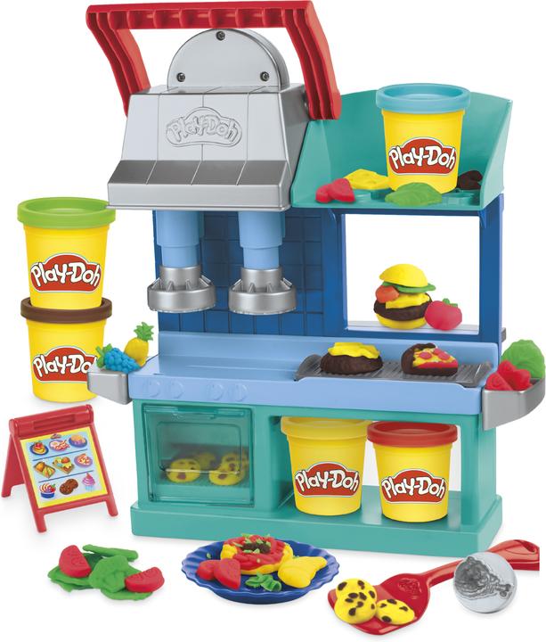 Productafbeelding Play-Doh Keukencreaties kleurrijke restaurantkeuken speelset