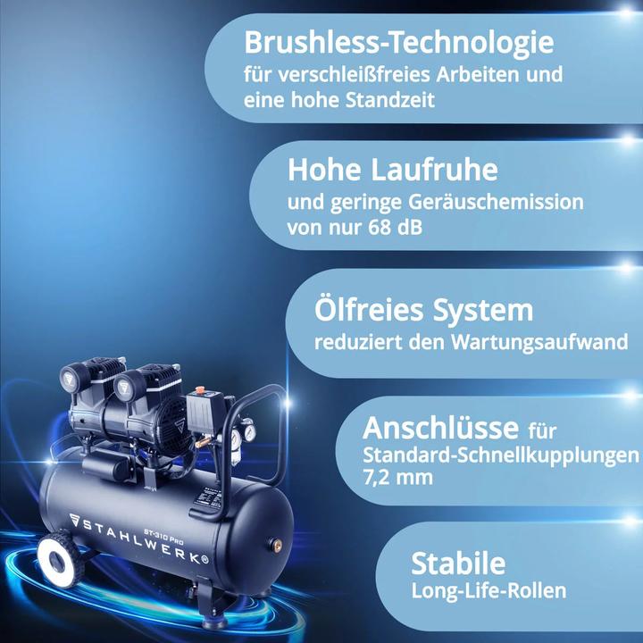 Produktbild Stahlwerk ST-310 (10 Bar, 30 l)
