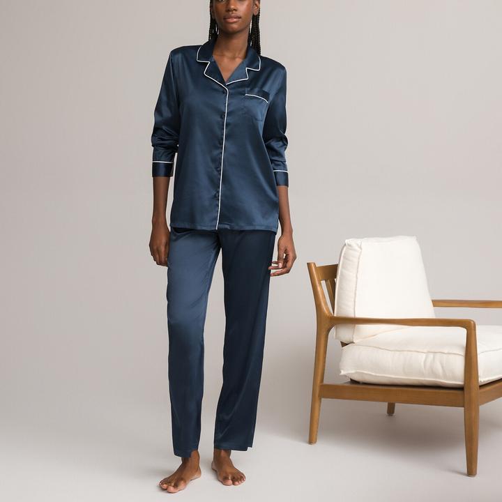 Produktbild La Redoute Collections Pyjama aus Satin (32)