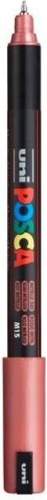 Actual product image Posca Extra Fine Marker PC-1MR Fineliner (Red, 0.70 mm, 1 x)