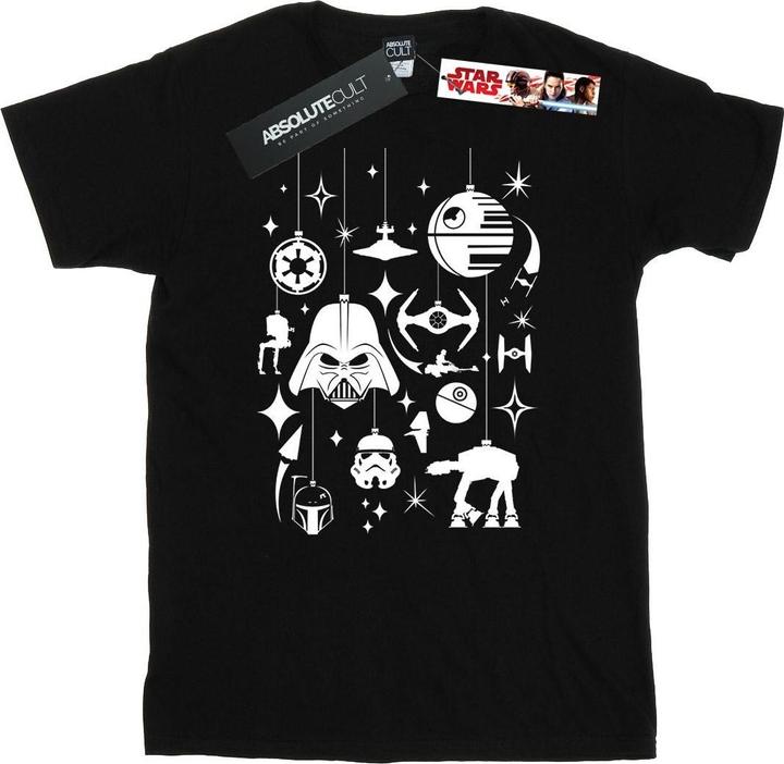 Star Wars Christmas Decorations TShirt (XXL)