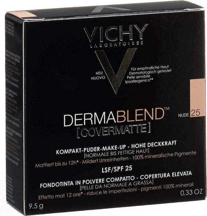Actual product image Vichy Dermablend (#25 Nude)
