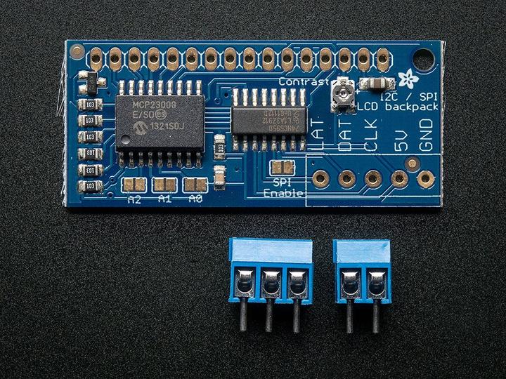 Actual product image Adafruit i2c SPI character LCD backpack (Various)