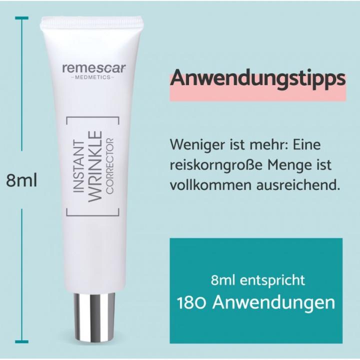 Actual product image Remescar Instant wrinkle correction (Crème, 8 ml, Day)